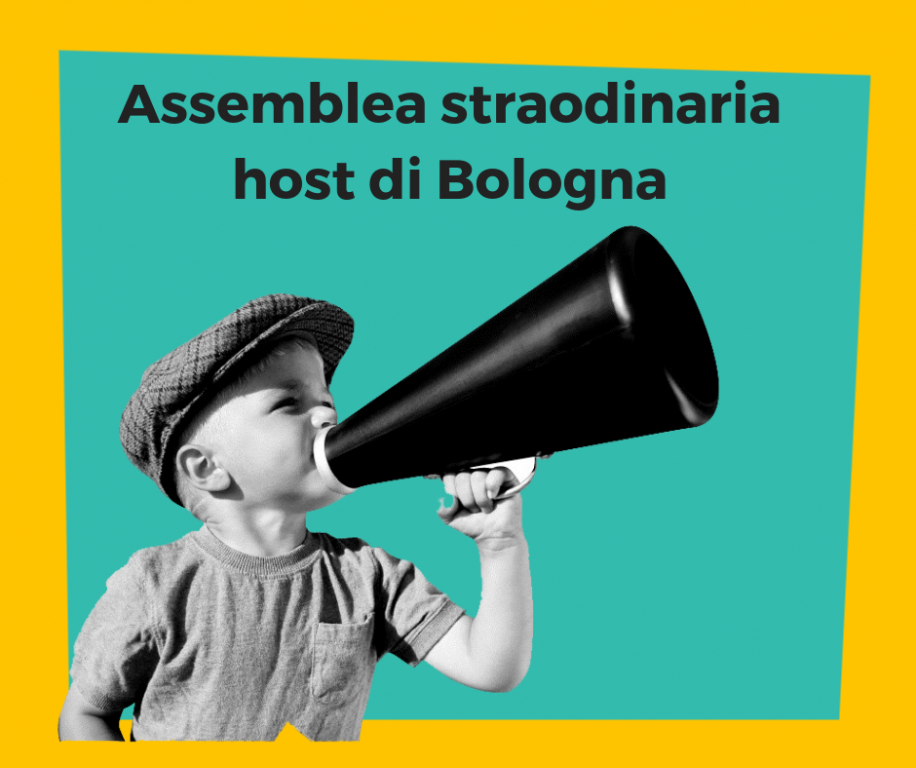 Cartellone Assemblea Straordinaria dei Soci